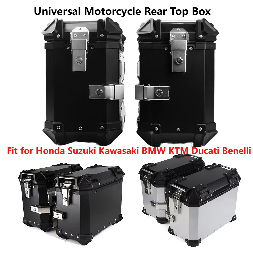 Travel Luggage Set - 38L Universal Motorcycle Rear Top Box
