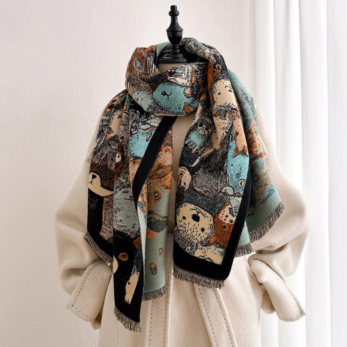 Women Imitation Cashmere Scarf - огляд і ціна Cashmere Scarf