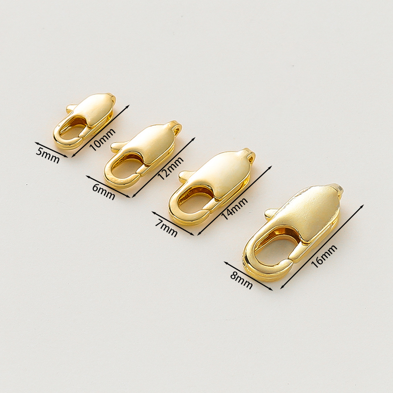 10Pcs 14K/18K Gold Plated Bras - огляд і ціна Gold Plated Jewelry