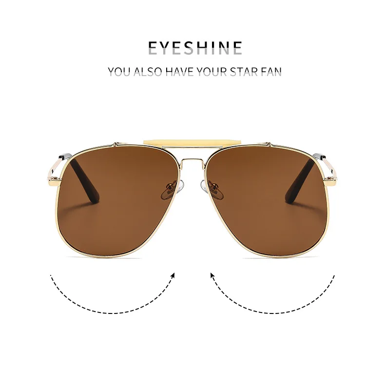 Retro Metal Double Bridge Pilo - огляд і ціна Designer Sunglasses