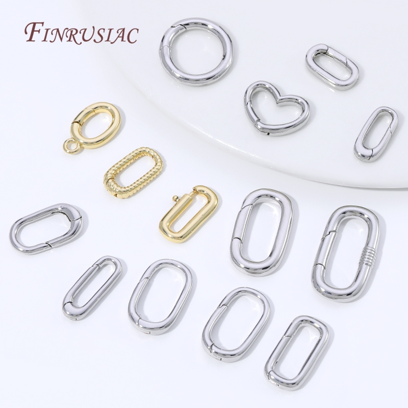 18K Gold Plated Oval Spring Ri - огляд і ціна Gold Plated Jewelry