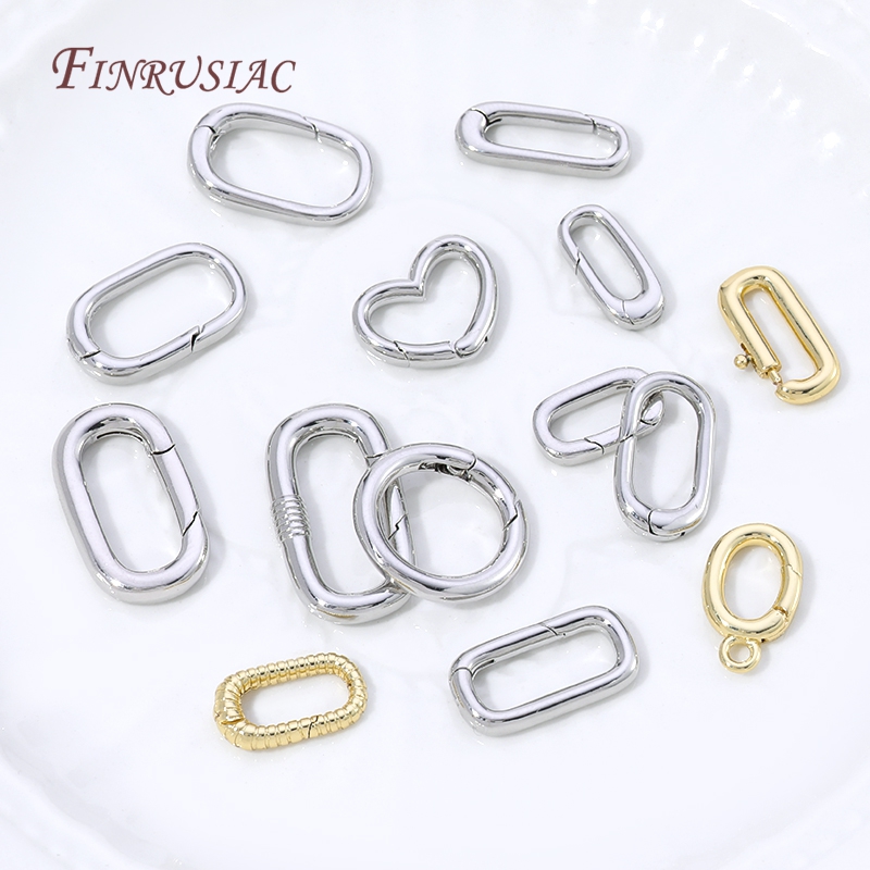 18K Gold Plated Oval Spring Ri - огляд і ціна Gold Plated Jewelry