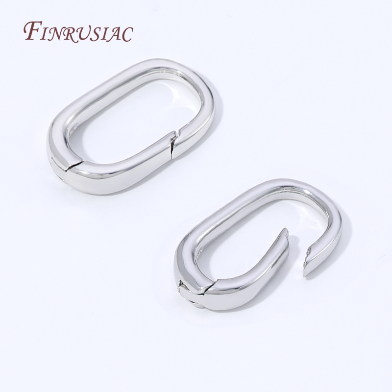 18K Gold Plated Oval Spring Ri - огляд і ціна Gold Plated Jewelry