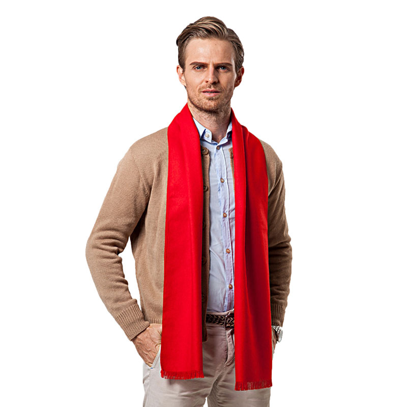 Fashion Winter Solid Color Men - огляд і ціна Cashmere Scarf