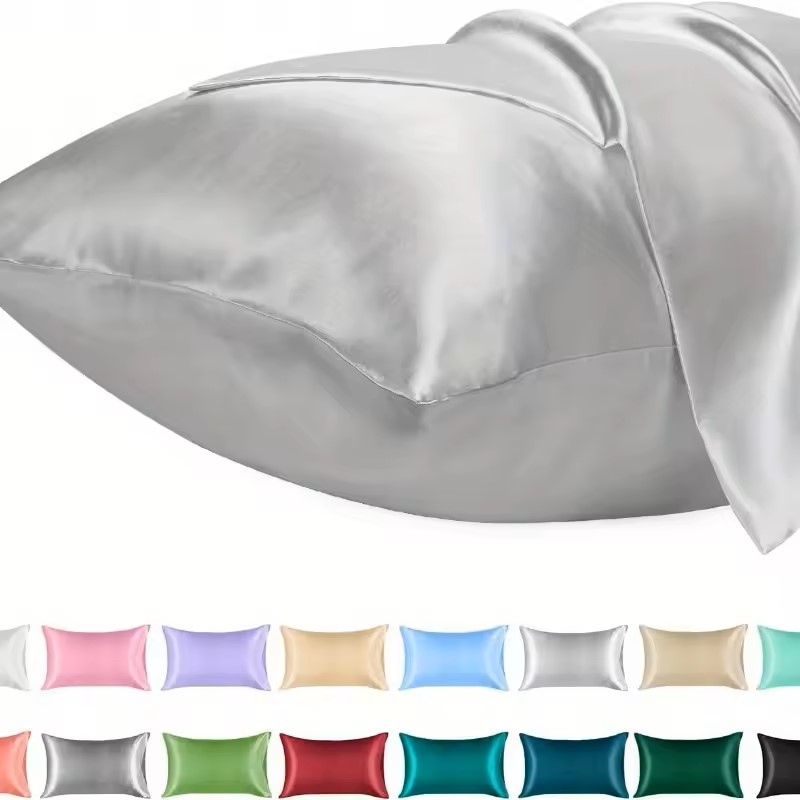 1PC Satin Pillowcase for Hair  - огляд і ціна Silk Pillowcase